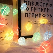 Load image into Gallery viewer, Easter Eggs Rabbits Chick Light Decoration Batteries Copper Wire LED String Lights Home Outdoor Easter Party Decorations