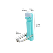 Load image into Gallery viewer, LED Clip-on Bookmark Book Light USB Rechargeable Reading Light Mini Led Brightness Adjustable Portable Bedside Desk Light