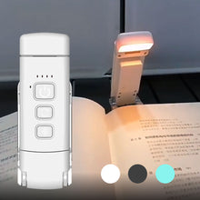 Load image into Gallery viewer, LED Clip-on Bookmark Book Light USB Rechargeable Reading Light Mini Led Brightness Adjustable Portable Bedside Desk Light