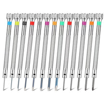 Load image into Gallery viewer, Precision Screwdriver Set 0.6-2.0mm High Hardness Steel Micro Cross Screwdriver Kit For Watch Eyeglasses Jewelry Repair Tool
