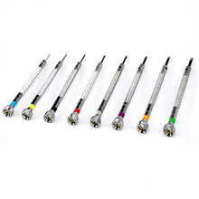 Load image into Gallery viewer, Precision Screwdriver Set 0.6-2.0mm High Hardness Steel Micro Cross Screwdriver Kit For Watch Eyeglasses Jewelry Repair Tool