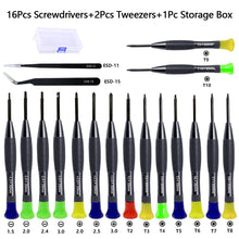 Load image into Gallery viewer, Magnetic Screwdriver Set Mini Multi-Function Magnetic Precision Screwdriver For Watch Eyeglasses Phone Repairing Hand Tools