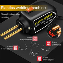 Load image into Gallery viewer, 100W Plastic Hot Stapler Welding Machine Bumper Repair Kit Soldering Iron 100Pcs Staplers For Repair Car
