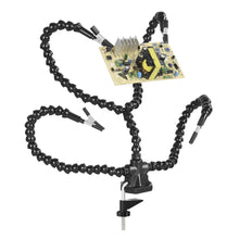 Load image into Gallery viewer, Multi Soldering Helping Hand Tool Table Clip Third Hand Soldering Stand Welding PCB Holder Flexible Arm Soldering Tool
