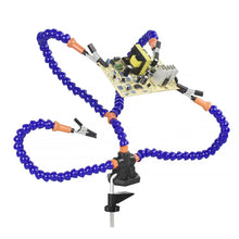 Load image into Gallery viewer, Multi Soldering Helping Hand Tool Table Clip Third Hand Soldering Stand Welding PCB Holder Flexible Arm Soldering Tool