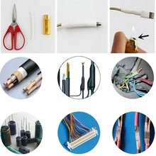 Load image into Gallery viewer, 127pcs Black Red Heat Shrink Tubing 2:1 Assortment Polyolefin Tube Car Cable Sleeving Wrap Wire Kit Insulation Sleeving