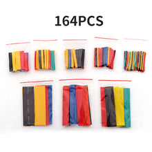 Load image into Gallery viewer, 164pcs Colorful Heat Shrink Tubing 2:1 Assortment Polyolefin Tube Car Cable Sleeving Wrap Wire Kit Insulation Sleeving