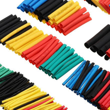 Load image into Gallery viewer, 127-328pcs Heat-shrink Tubing Thermoresistant Tube 2:1 Heat Shrink Wrapping Kit Electrical Connection Wire Cable Insulation Sleeving