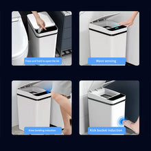 Load image into Gallery viewer, 11L Smart Trash Can Automatic Touch Dustbin Infrared Induction Motion Sensor-Activated Rubbish Bucket for Living Room Bathroom Office