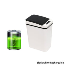 Load image into Gallery viewer, 11L Smart Trash Can Automatic Touch Dustbin Infrared Induction Motion Sensor-Activated Rubbish Bucket for Living Room Bathroom Office
