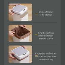 Load image into Gallery viewer, 12L Smart Trash Can Automatic Touch Dustbin Infrared Induction Motion Sensor-Activated Rubbish Bucket for Living Room Bathroom Office