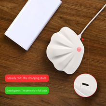 Load image into Gallery viewer, Shell Shape Wiring-Free Rechargeable Human Body Sensor Light Smart Led Night Light LED Corridor Staircase Magnetic Indoor Wall Light