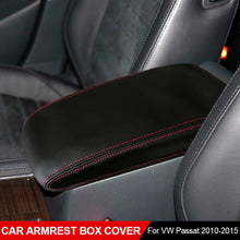 Load image into Gallery viewer, Car Armrest Box Center Console Lid Armrest Cover Interior Accessories Microfiber Leather Cover For VW Passat 2010-2015