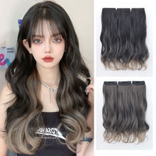 Load image into Gallery viewer, 3pcs Large Wavy Wig Pieces Women's Natural Simulation Wig Pieces Increase Hair Volume Fluffy Long Curly Hair Synthetic Wig