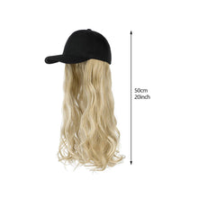 Load image into Gallery viewer, Hooded Wig Large Wavy Long Curly Hair Synthetic Wig Natural Simulation Wig Pieces Hair Extensions for Women