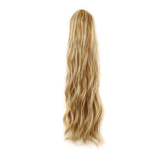 Load image into Gallery viewer, Elastic Mesh Drawstring Wig Ponytail Water Ripple Long Curly Hair Synthetic Wig High Temperature Silk Hair Extensions