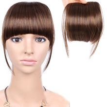 Load image into Gallery viewer, Synthetic Wig Bangs Natural Seamless Wig Piece Lengthened Sideburns Bangs High Temperature Silk Bangs Wig for Women