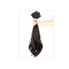 Load image into Gallery viewer, 3pcs Wig Pieces Natural Simulation Synthetic Wig Increase Hair Volume Fluffy Long Curly Hair Invisible Hair Extensions for Women