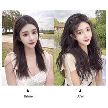 Load image into Gallery viewer, Headband Wig Fluffy Increase Hair Volume Long Curly Hair Synthetic Wig Natural Simulation Wig Pieces Hair Extensions for Women