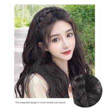 Load image into Gallery viewer, Headband Wig Fluffy Increase Hair Volume Long Curly Hair Synthetic Wig Natural Simulation Wig Pieces Hair Extensions for Women