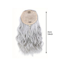 Load image into Gallery viewer, Elastic Mesh Drawstring Ponytail Wig Synthetic Simulation Short Curly Ponytail High Temperature Silk Hair Extensions