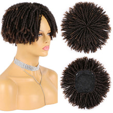 Load image into Gallery viewer, Messy Fluffy Short Curl Wig High-temperature Silk Synthetic Curly Dreadlocks Wig Increase Hair Volume False Hair Piece for Women