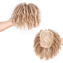 Load image into Gallery viewer, Messy Fluffy Short Curl Wig High-temperature Silk Synthetic Curly Dreadlocks Wig Increase Hair Volume False Hair Piece for Women