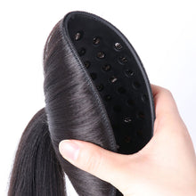 Load image into Gallery viewer, Head Fake Hair Circle High Skull Top Cushion False Hair Women Hair Extension Creative Pomelo Peel Wig Hair Band