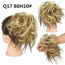Load image into Gallery viewer, Chaotic and Disorderly Creative Hair Dyeing Wig Curly Hair Wig Women Hair Extension Spot Dyed Gradient Color