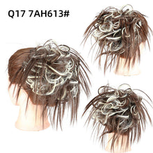 Load image into Gallery viewer, Chaotic and Disorderly Creative Hair Dyeing Wig Curly Hair Wig Women Hair Extension Spot Dyed Gradient Color