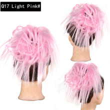 Load image into Gallery viewer, Chaotic and Disorderly Creative Hair Dyeing Wig Curly Hair Wig Women Hair Extension Spot Dyed Gradient Color