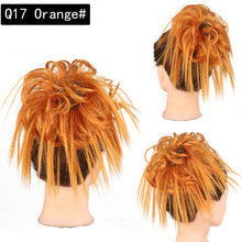 Load image into Gallery viewer, Chaotic and Disorderly Creative Hair Dyeing Wig Curly Hair Wig Women Hair Extension Spot Dyed Gradient Color