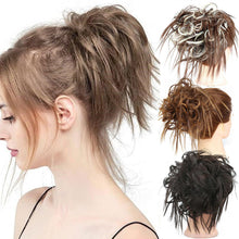 Load image into Gallery viewer, Chaotic and Disorderly Creative Hair Dyeing Wig Curly Hair Wig Women Hair Extension Spot Dyed Gradient Color