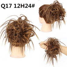Load image into Gallery viewer, Chaotic and Disorderly Creative Hair Dyeing Wig Curly Hair Wig Women Hair Extension Spot Dyed Gradient Color