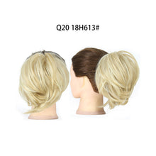Load image into Gallery viewer, Wig Short Ponytail Naturally Flowing Fluffyhead Fluffy Half Ball Head Wig Loop False Hair Hair Band Curly Hair Contract