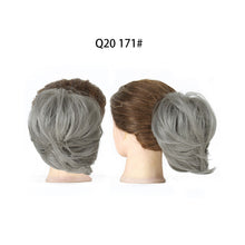 Load image into Gallery viewer, Wig Short Ponytail Naturally Flowing Fluffyhead Fluffy Half Ball Head Wig Loop False Hair Hair Band Curly Hair Contract