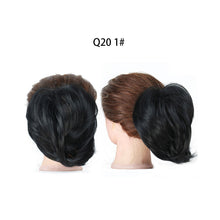 Load image into Gallery viewer, Wig Short Ponytail Naturally Flowing Fluffyhead Fluffy Half Ball Head Wig Loop False Hair Hair Band Curly Hair Contract