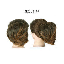Load image into Gallery viewer, Wig Short Ponytail Naturally Flowing Fluffyhead Fluffy Half Ball Head Wig Loop False Hair Hair Band Curly Hair Contract