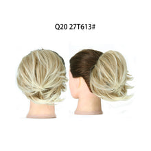 Load image into Gallery viewer, Wig Short Ponytail Naturally Flowing Fluffyhead Fluffy Half Ball Head Wig Loop False Hair Hair Band Curly Hair Contract