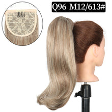 Load image into Gallery viewer, Women's Ponytail Wig with Strap Style Slightly Raised Multi-color Extension Wig Synthetic Hair Extension False Hair Piece