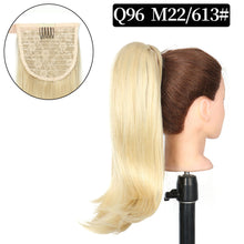 Load image into Gallery viewer, Women's Ponytail Wig with Strap Style Slightly Raised Multi-color Extension Wig Synthetic Hair Extension False Hair Piece