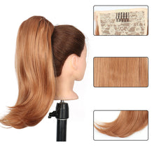 Load image into Gallery viewer, Women's Ponytail Wig with Strap Style Slightly Raised Multi-color Extension Wig Synthetic Hair Extension False Hair Piece