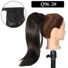 Load image into Gallery viewer, Women's Ponytail Wig with Strap Style Slightly Raised Multi-color Extension Wig Synthetic Hair Extension False Hair Piece