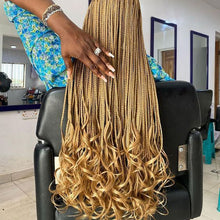 Load image into Gallery viewer, Synthetic Hair Spiral Curls Braiding Hair Curls Crochet Braids Hair Extensions for Women Stretched Loose Wave Hair Wig