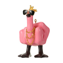 Load image into Gallery viewer, Car Interior Decoration Center Middle Finger Small Duck Sculpture Resin Duck Decorative Figurine Tabletop Duck Ornament for Home Garden Desk