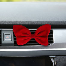 Load image into Gallery viewer, Car Interior Decoration Lovely Car Center Console Air Outlet Ornament Shoulder Protector Bow Tie Auto Accessories