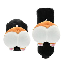 Load image into Gallery viewer, Cute Car Gear Head Shift Collars Shift Knob Grips Cover Shift Lever Plush Sleeve Decoration Cover Accessories
