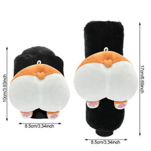 Load image into Gallery viewer, Cute Car Gear Head Shift Collars Shift Knob Grips Cover Shift Lever Plush Sleeve Decoration Cover Accessories