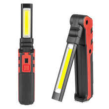 Load image into Gallery viewer, Car Repair COB LED Work Light Dimmable USB Rechargeable LED Flashlight Inspection Lamp With Magnetic Hook Power Bank Torch