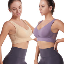 Load image into Gallery viewer, Seamless Mesh Women Sports Bras Fitness Gym Running Underwear Shockproof Bra Breathable without Underwire Bralette 6XL Plus Size Crop Top Yoga Bra S-6XL